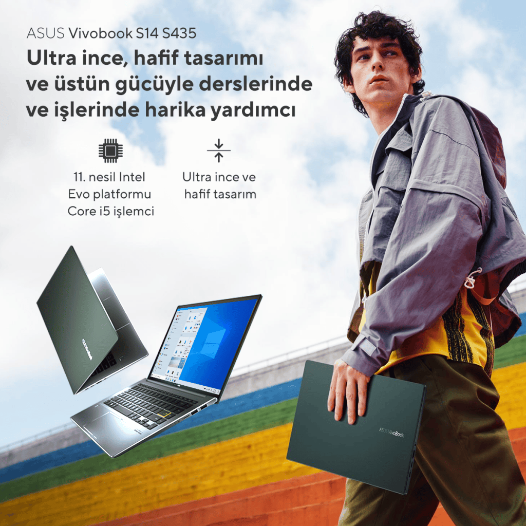 ASUS'tan Yılbaşı Sürprizi: Vivobook S14 Tüm Teknoloji Mağazalarında! ASUS Vivobook S14 gorsel 1 - PC Hocası