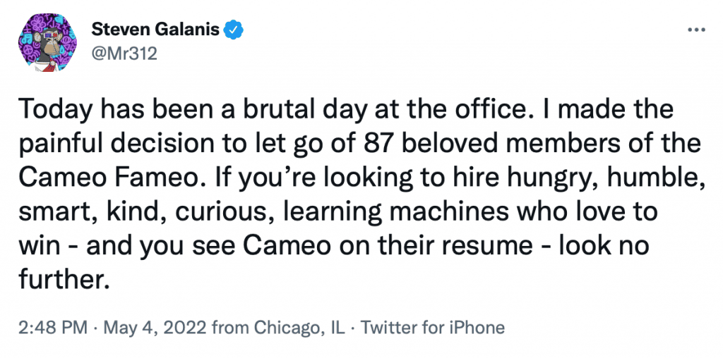 Steven Galanis Tweet - PC Hocası