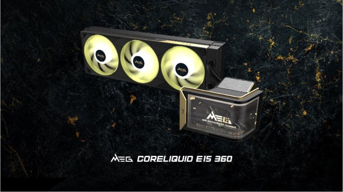 OLED Ekranlı MEG CORELIQUID E15 360 Sıvı Soğutucu  (1)