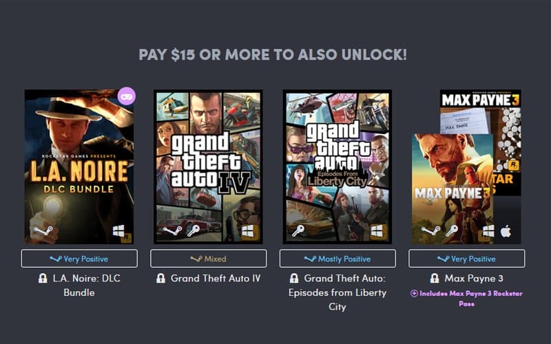 Humble Bundle’dan bir kampanya daha. Sadece 1 dolara Rockstar oyunlarına sahip olabilirsiniz. | Sungurlu Haberleri
