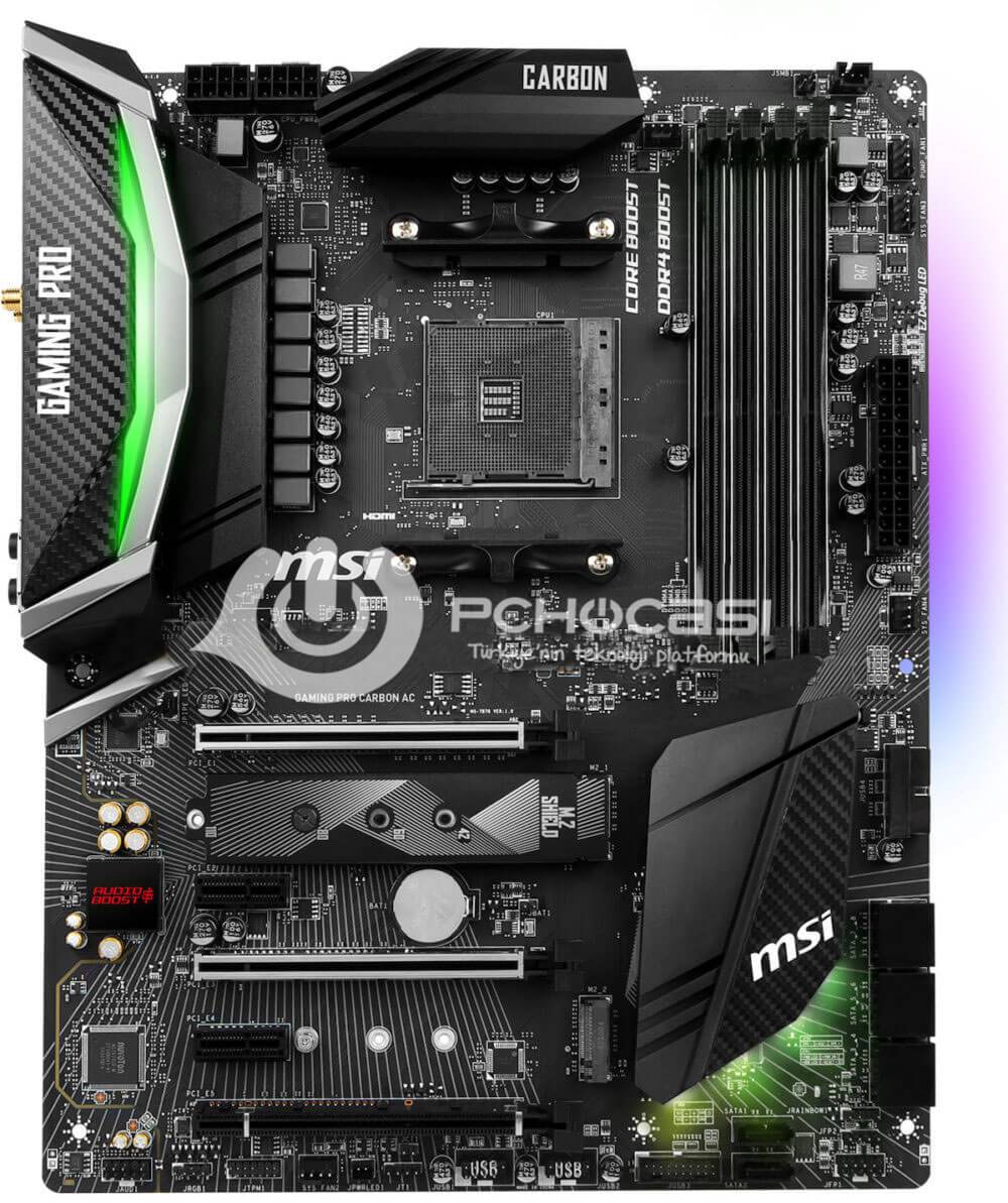 MSI X470 Gaming Pro Carbon AC Anakart - PC Hocası