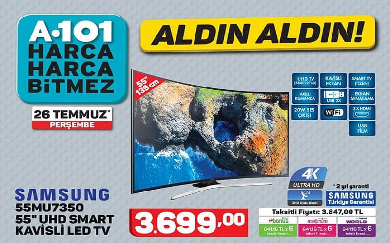 A101 Yakın Zamanda 4K Samsung TV Satacak İÇERİK - PC Hocası