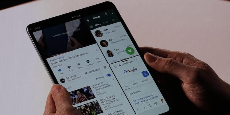 Samsung Bugün Düzenlenen Lansmanda Katlanabilir Telefonunu Tanıttı 3 PCH - PC Hocası