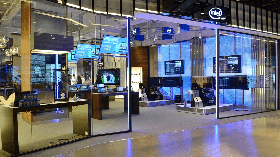 Кабинет интел. Intel офис. Компьютерный магазин. Магазин Intel. Интел компьютеры для магазинов.