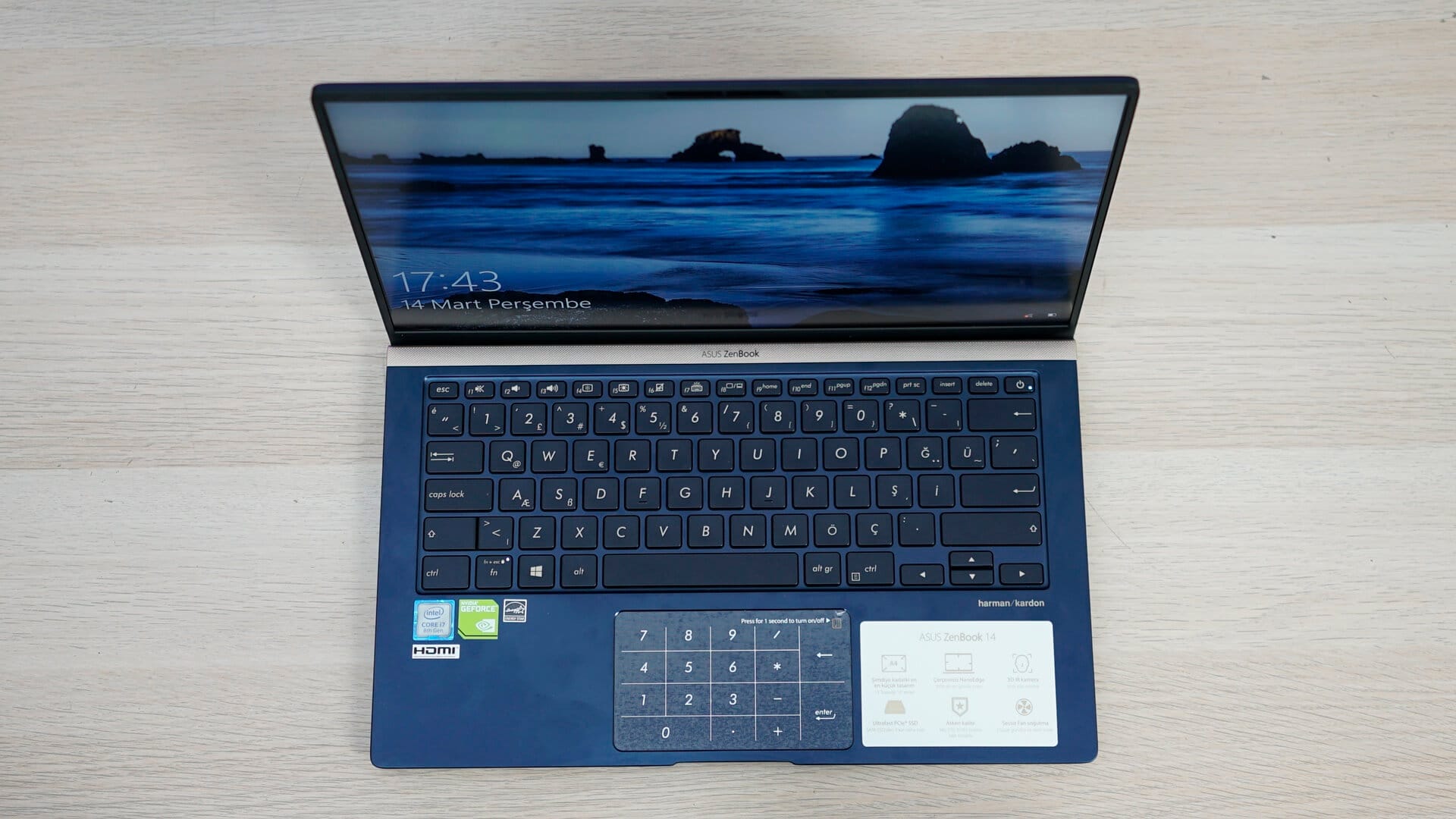 ASUS Zenbook 14 UX433FN Laptop İncelemesi 23 - PC Hocası