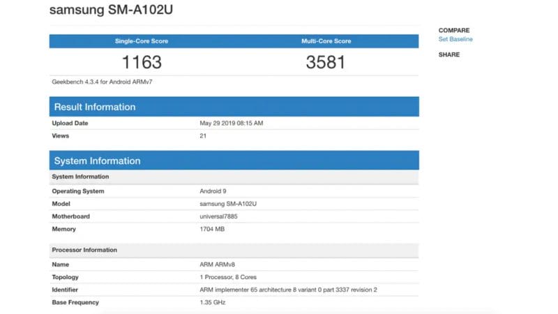 Galaxy A10e