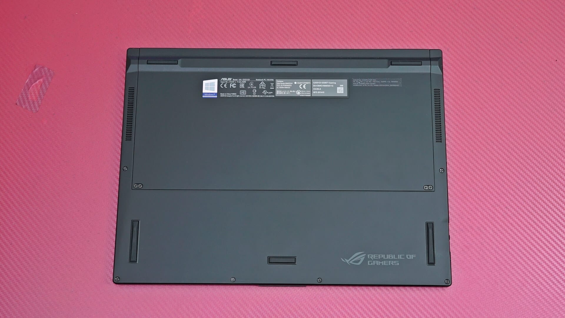ASUS ROG Zephyrus S GX531GV Laptop İncelemesi 004 - PC Hocası