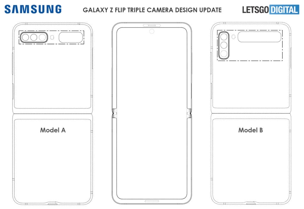 Samsung Galaxy Z Flip 2, Dört Kamera ile Gelebilir! samsung galaxy z flip update - PC Hocası