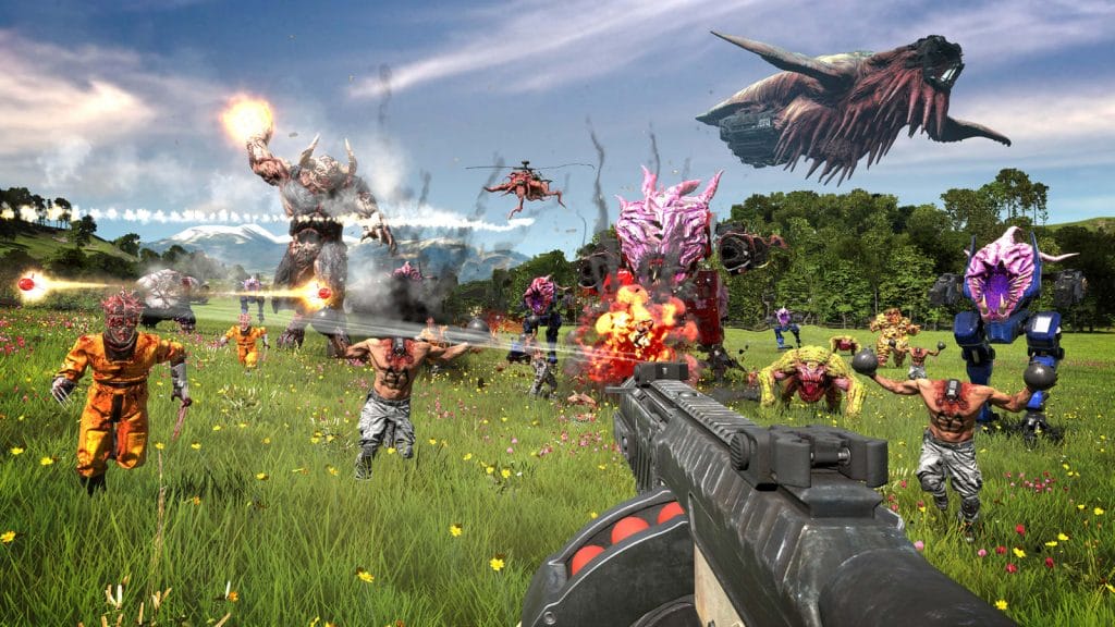 Croteam shows more Serious Sam 4 in explosive gameplay update 1 - PC Hocası
