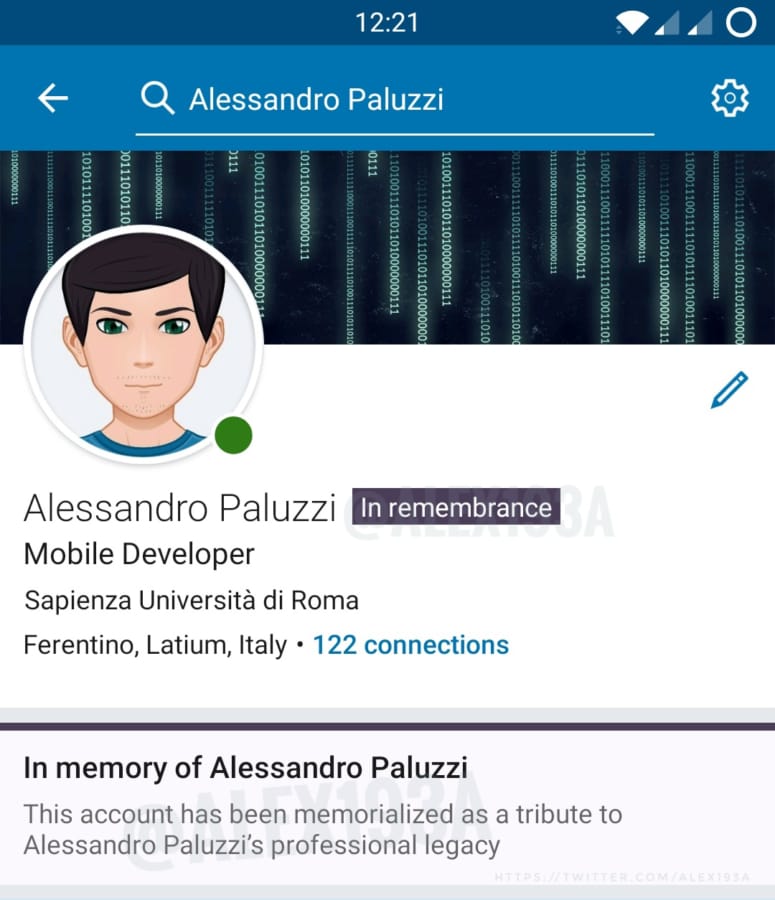 LinkedIn Ölen İnsanların Profilini Anıtlaştıracak linkedin in memorium 2 775x900 1 - PC Hocası