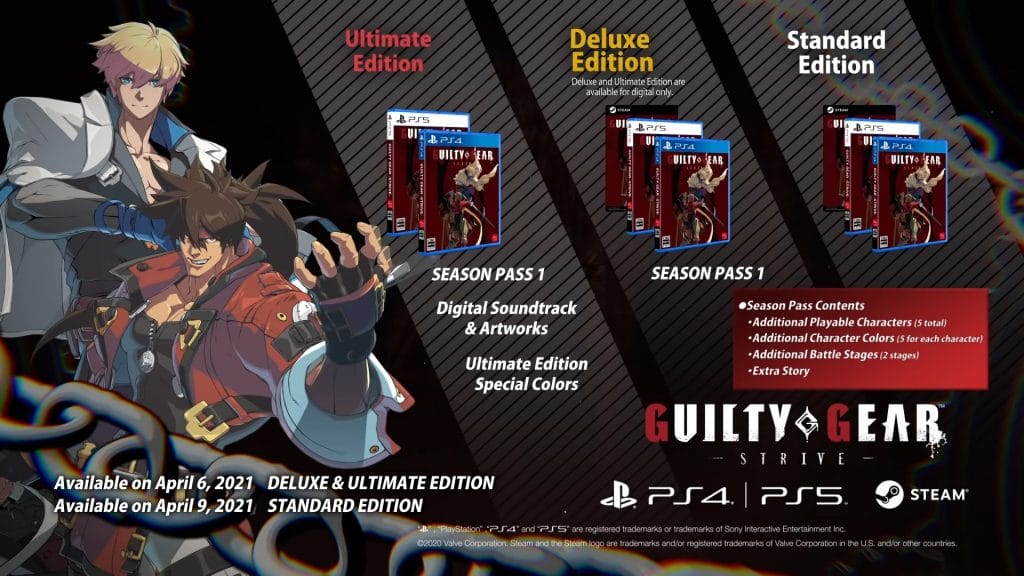 Guilty Gear Strive Editions - PC Hocası