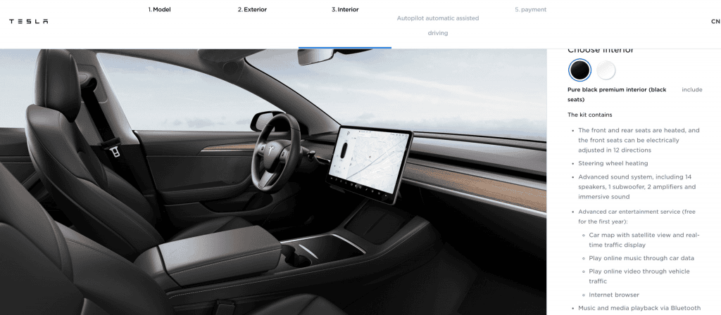 Tesla Model 3 heated steering wheel 1 scaled 1