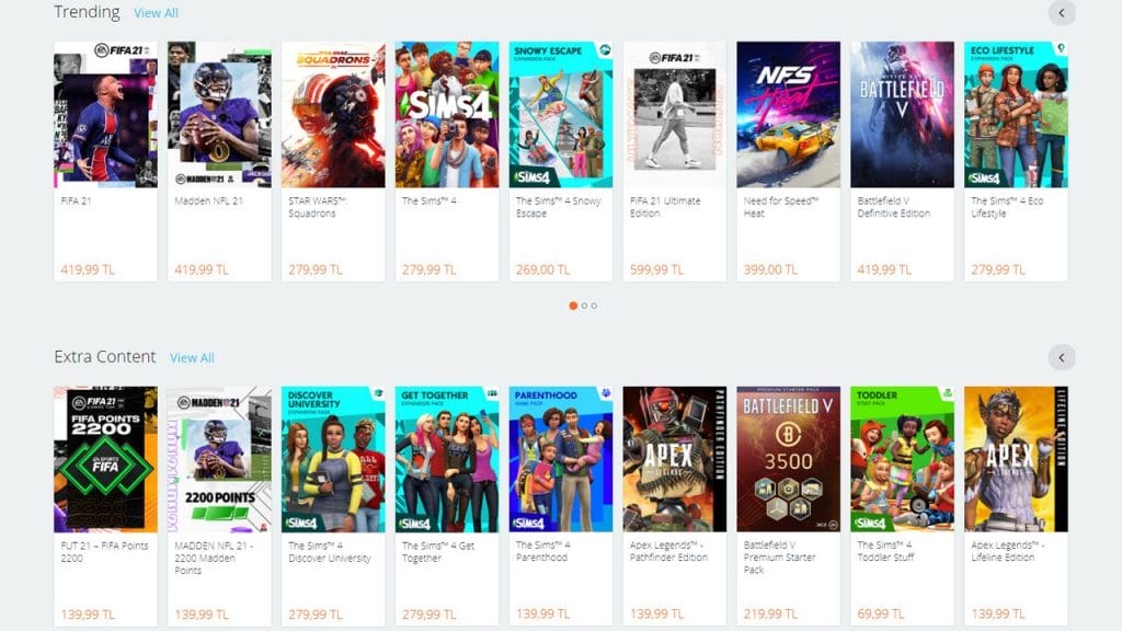 Origin Artık TL Cinsinden Fiyatlandırma Yapacak 6225ebbd0f15b6182b2db75fa3eef8a22c3feb6c - PC Hocası
