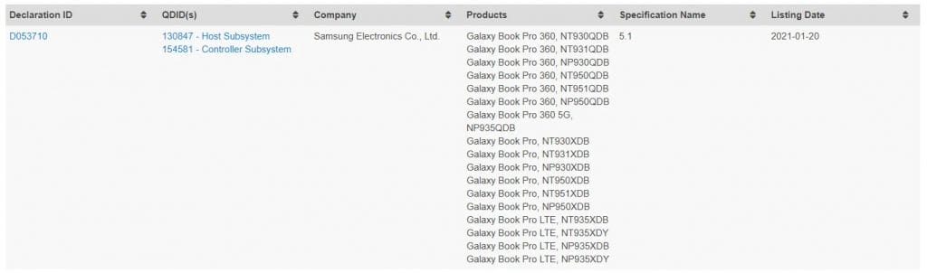İki Yeni Samsung Notebook Geliyor! samsung galaxy book pro 360 bluetooth sig - PC Hocası