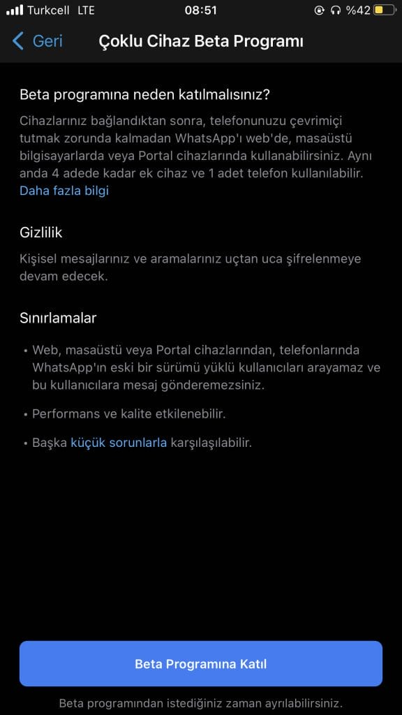 WhatsApp Çoklu Cihaz Desteği Artık iOS'te Kullanılabilir! IMG C6B793A44BE3 1 - PC Hocası