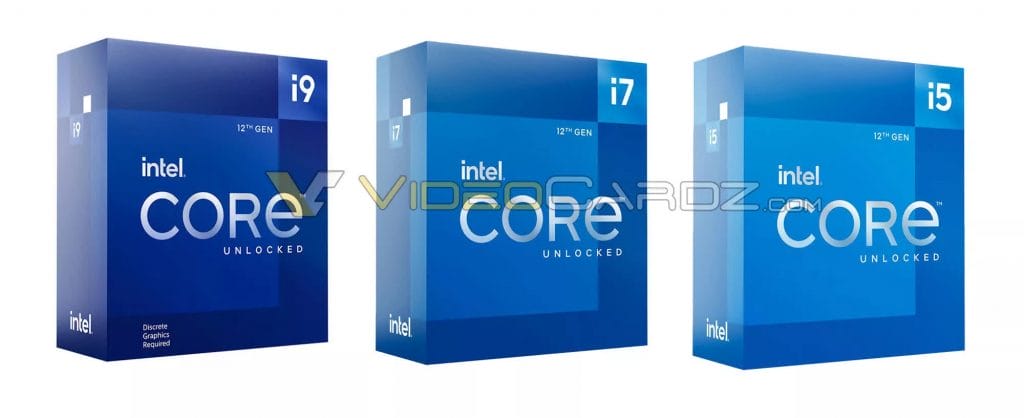 Intel Alder Lake İşlemcilerin Kutuları Görüntülendi! intel alder lake kutu 2 - PC Hocası