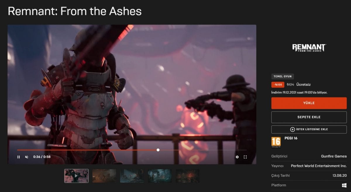 Remnant From the Ashes