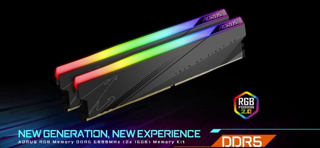 AORUS RGB DDR5 6000MHz
