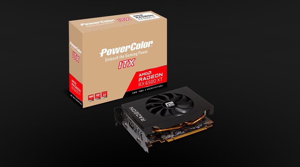 PowerColor Radeon RX 6500XT Mini-ITX