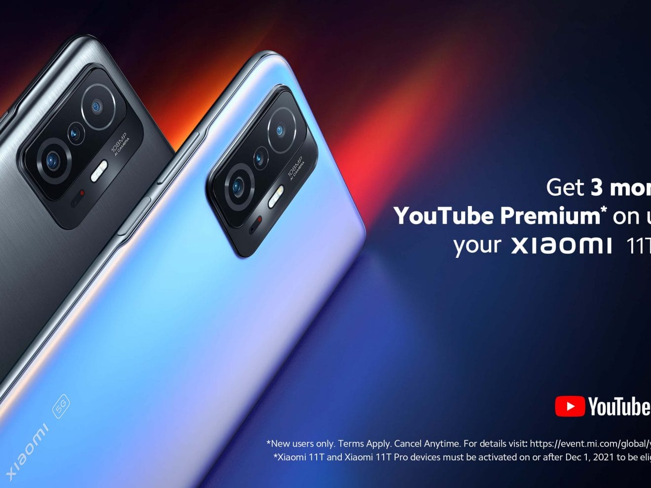 YouTube Premium hediyesi alacak Xiaomi telefonlar