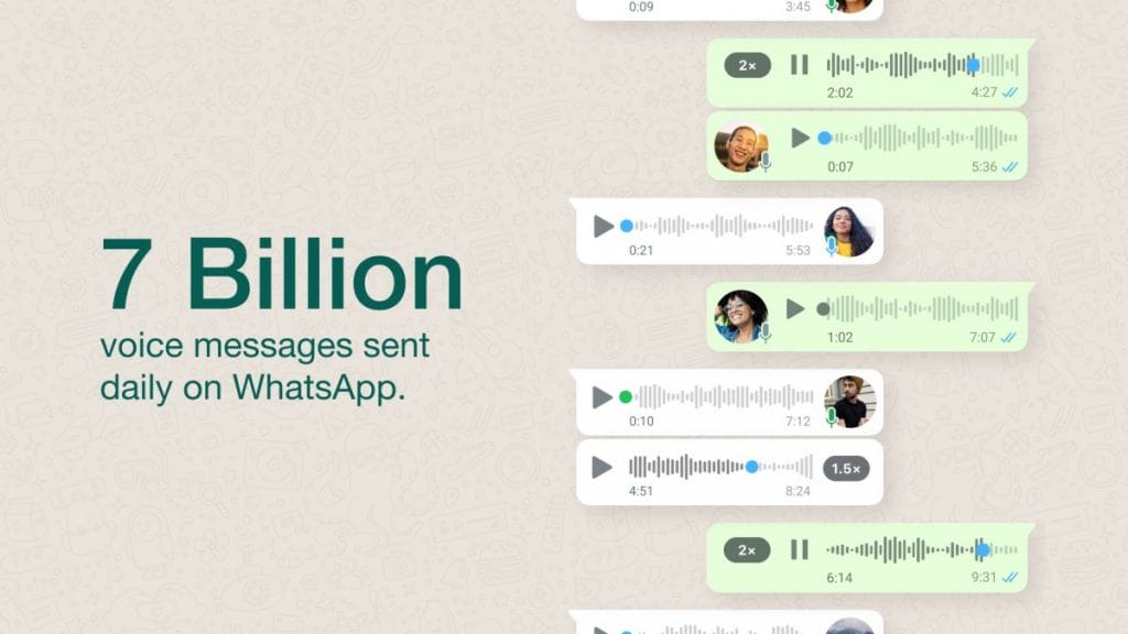 WhatsApp, Sesli Mesajlar Deneyimini Geliştiriyor: Neler Gelecek? whatsapp 7 milyon ses kaydi - PC Hocası