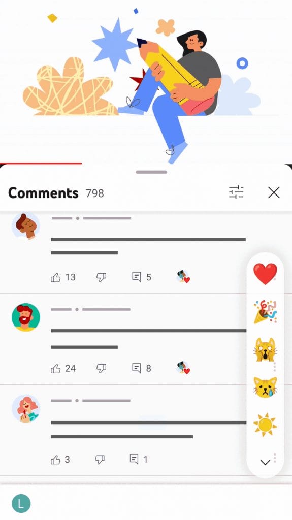 YouTube Videolarına Emojiyle Tepki Verme Özelliği Geliyor! youtube reaction video - PC Hocası