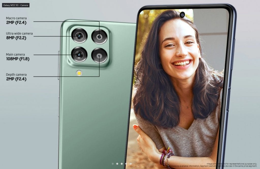 Samsung Galaxy M53 Tanıtıldı: Teknik Özellikleri Neler? samsung galaxy m53 kamera özellikleri - PC Hocası