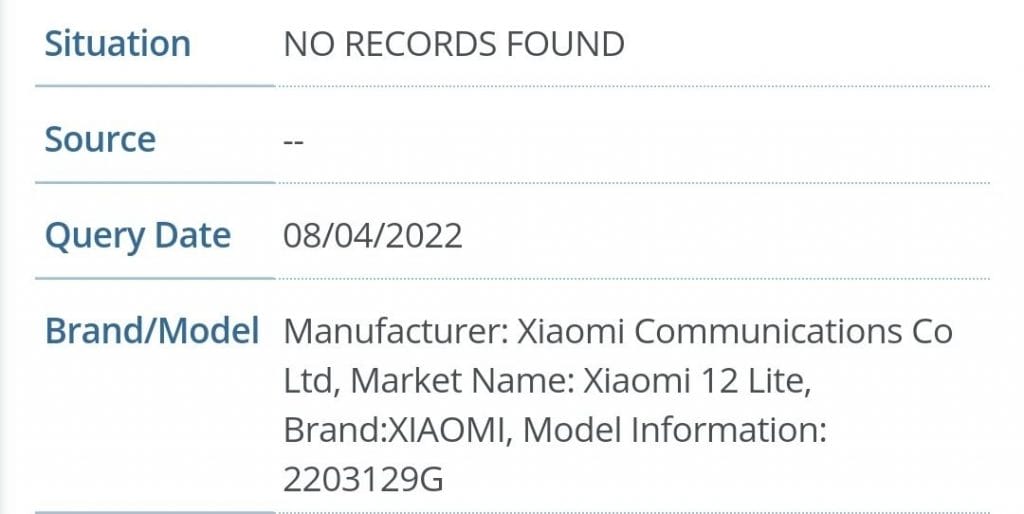 Xiaomi 12 Lite FCC'de Ortaya Çıktı: Bazı Özellikleri Sızdırıldı! xiaomi 12 lite fcc photo 1 - PC Hocası