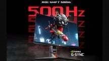 Asus ROG Swift G-Sync 500Hz Oyuncu Monitörü Duyuruldu