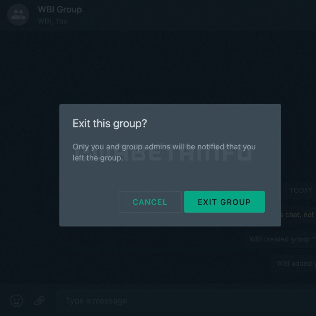 WhatsApp'a Kullanıcıların İlgisini Çekecek Birbirinden Güzel Yeni Özellikler Geliyor! WA SILENTLY LEAVE WA GROUP DESKTOP - PC Hocası