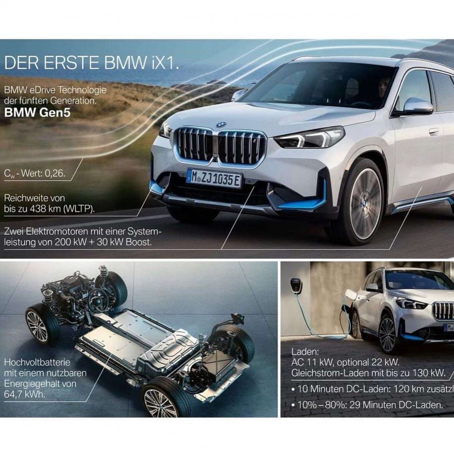 BMW iX1 Görselleri Sızdırıldı! bmw ix1 photo 3 - PC Hocası