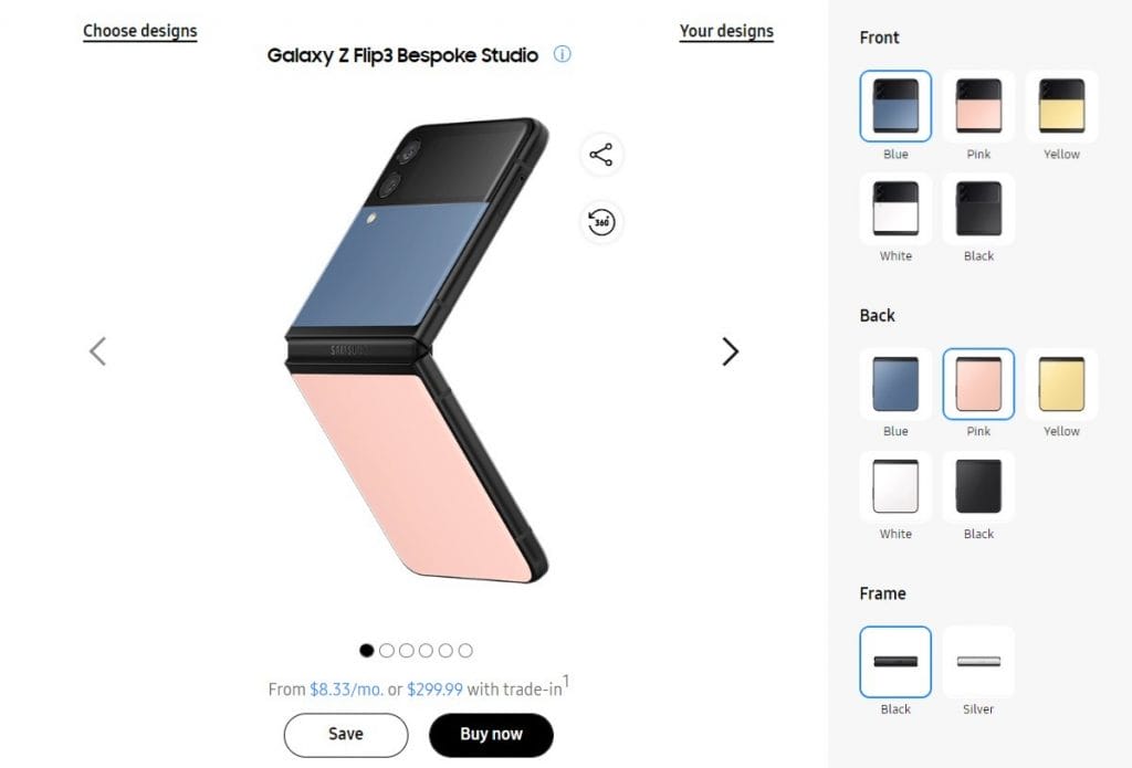 Samsung Galaxy Z Flip4 ve Bespoke Edition Renk Seçenekleri Ortaya Çıktı! galaxy z flip3 bespoke edition - PC Hocası