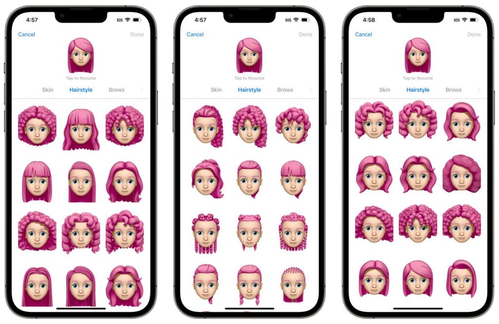 iOS 16 ile Memojilere Yeni Seçenekler Gelecek! ios 16 memoji 2 - PC Hocası