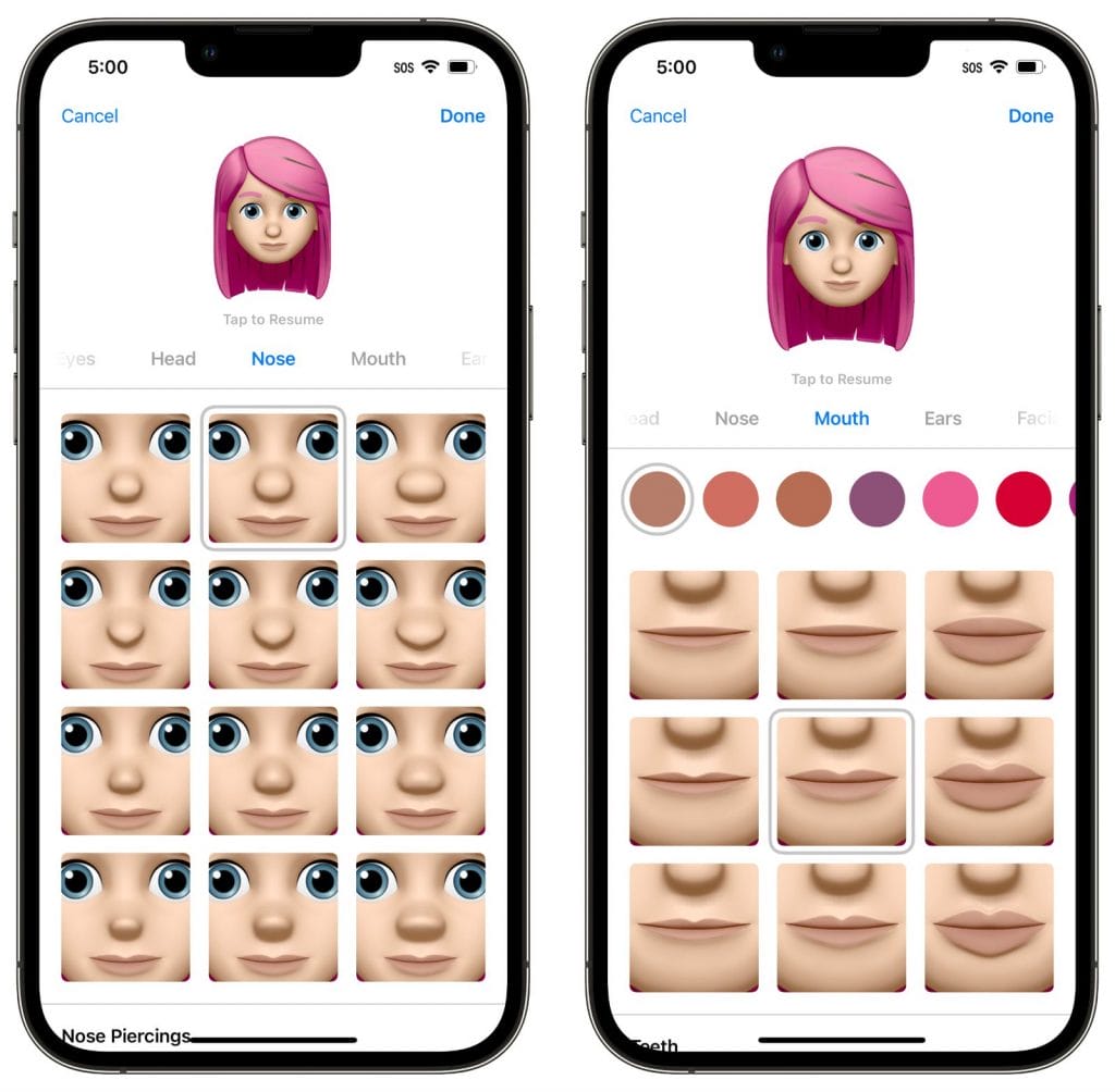 iOS 16 ile Memojilere Yeni Seçenekler Gelecek! ios 16 memoji 3 - PC Hocası