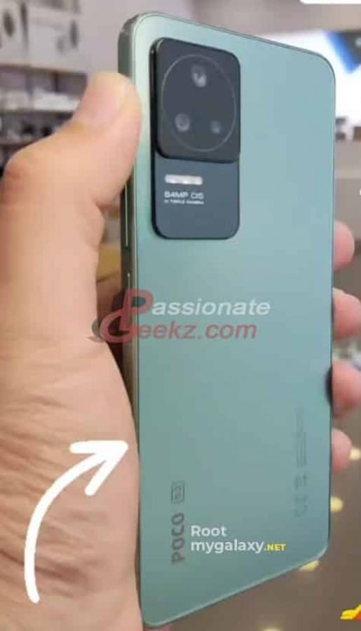 Poco F4 5G'nin Hangi Yonga Setini Kullanacağı Belli Oldu! poco f4 5g arka panel foto 2 - PC Hocası