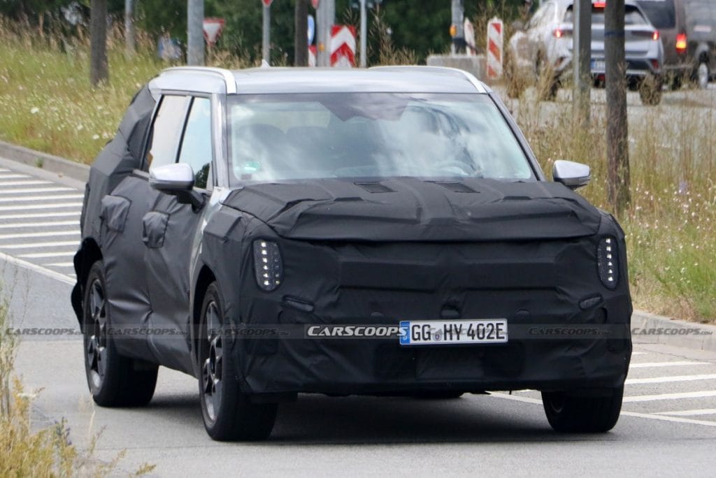 Pişt Yakışıklı Nereye: 2024 Kia EV9 Test Sürüşü Yaparken Yakalandı! 2024 kia ev9 photo 1 - PC Hocası