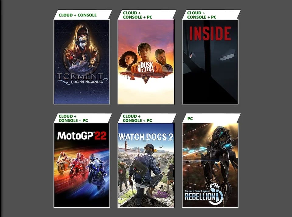 Xbox Game Pass Temmuz 2022