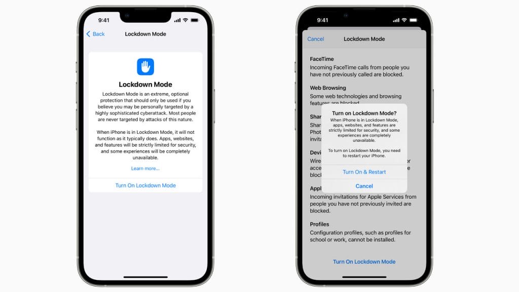 Apple Lockdown Mode ile Tanışın: Telefonunuz Bir Anda Pentagona Dönüşecek! apple lockdown mode - PC Hocası