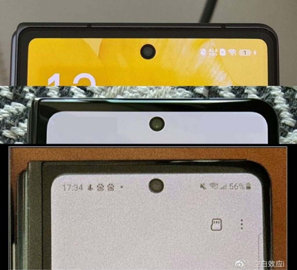 Samsung Galaxy Z Fold 4 Daha İnce Çerçevelere Sahip Olacak! katlanabilir telefonlar kapak ekranlari galaxy z fold4 1 - PC Hocası