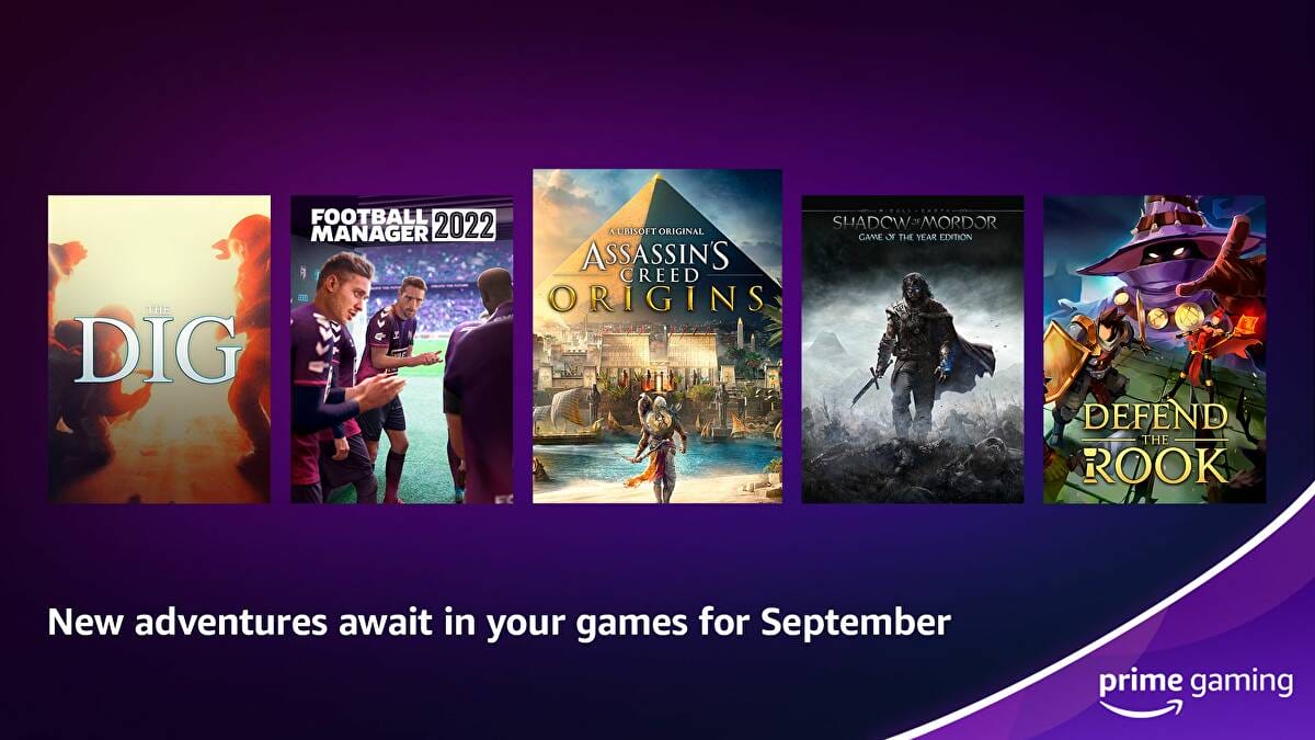 Amazon Prime Gaming Eylül 2022