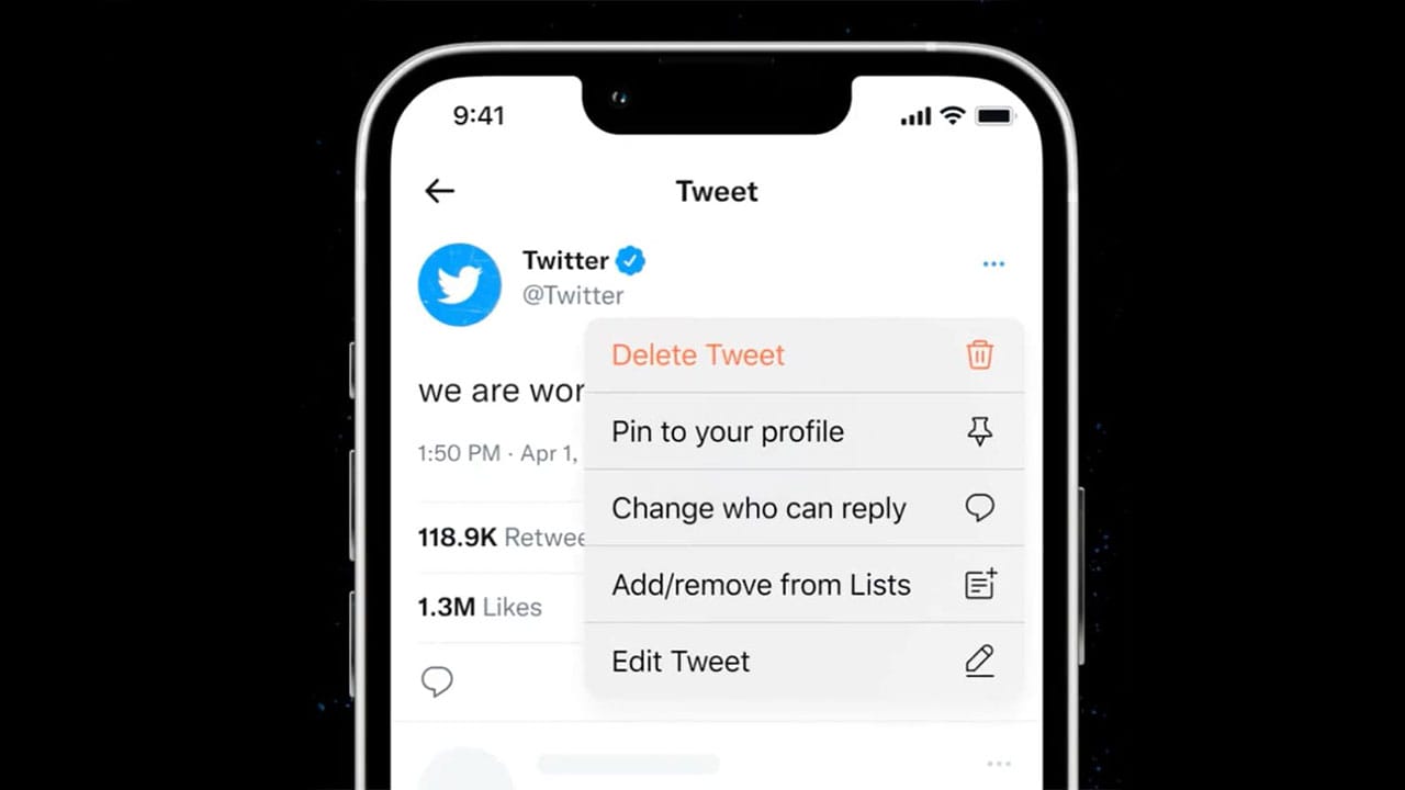 Twitter, Tweet Düzenleme