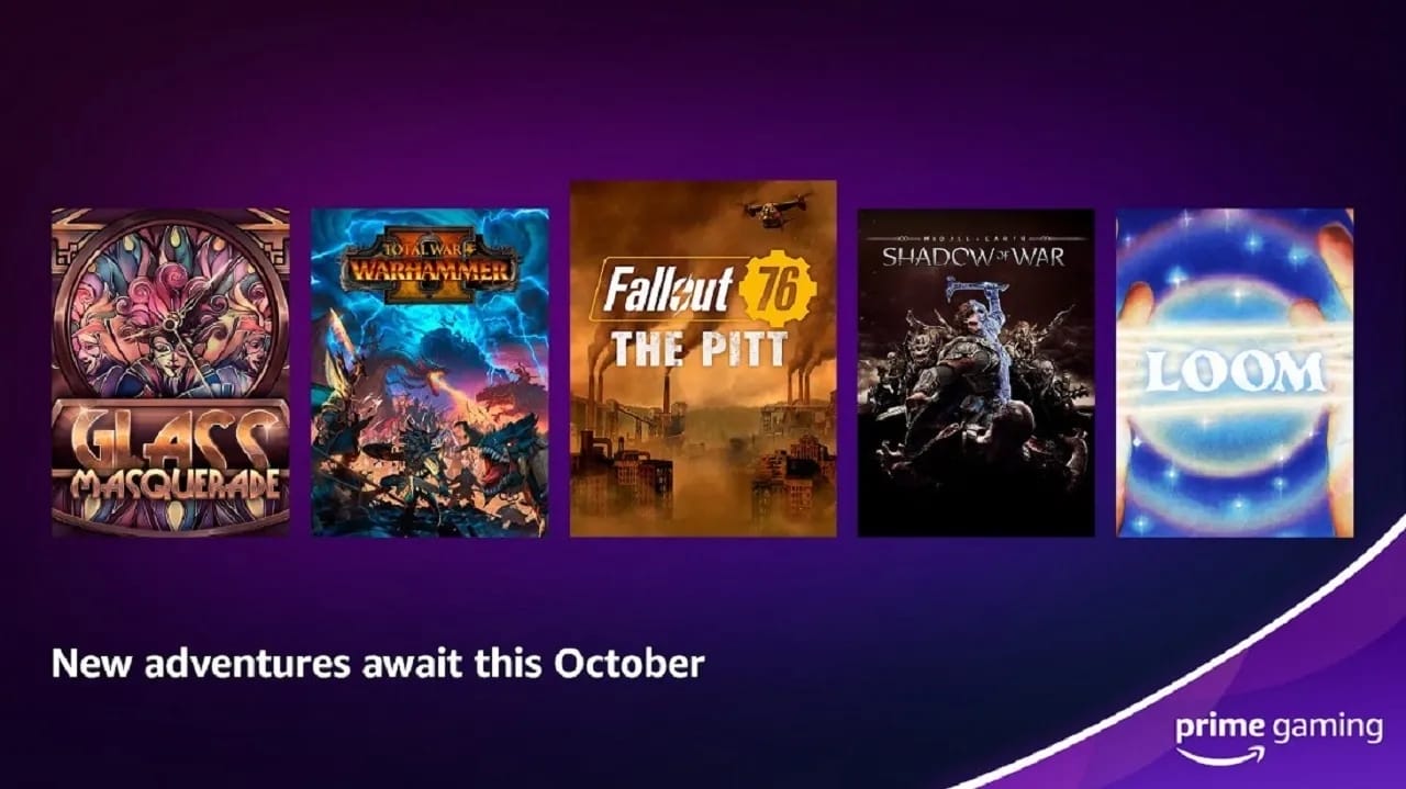 Amazon Prime Gaming Ekim 2022