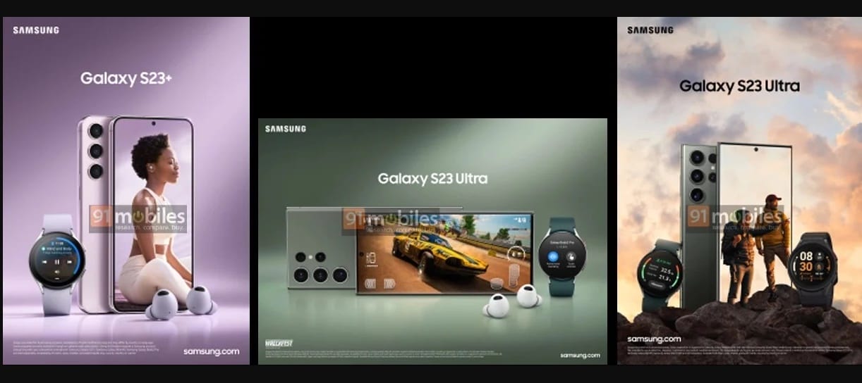 Samsung Galaxy S23 Plus ve S23 Ultra