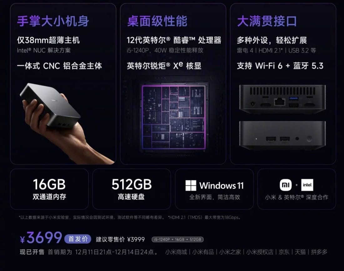Xiaomi Mini PC