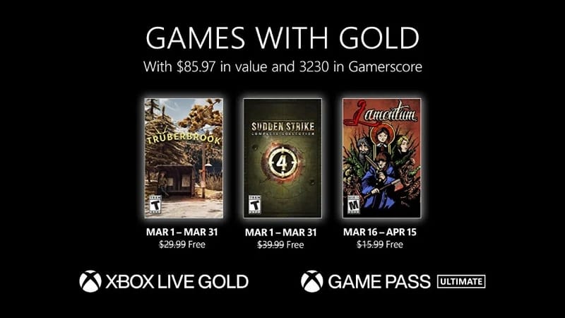 Xbox Live Gold Mart 2023
