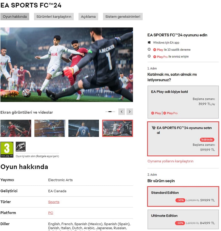 EA SPORTS FC 24