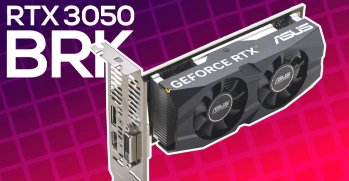 Düşük profilli GeForce RTX 3050