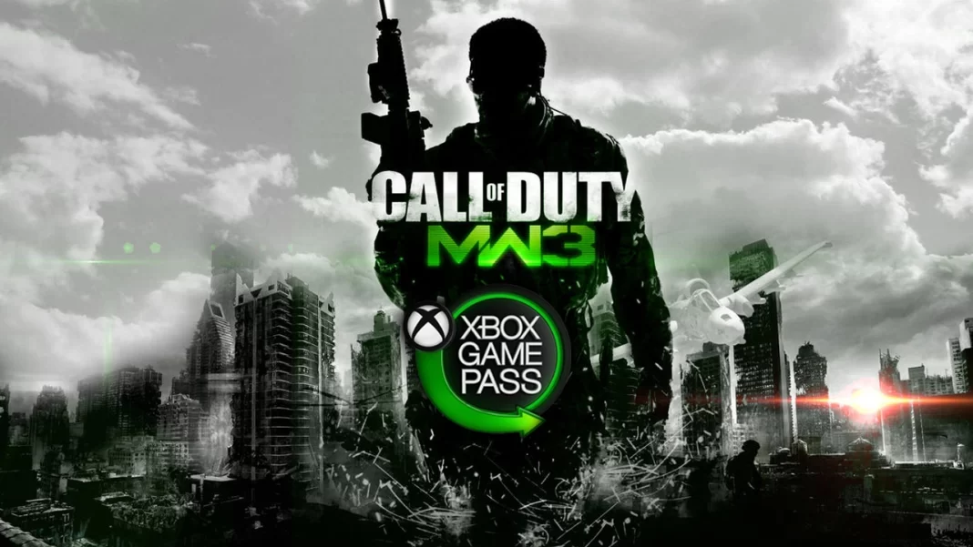 Call of Duty Modern Warfare 3 Game Pass