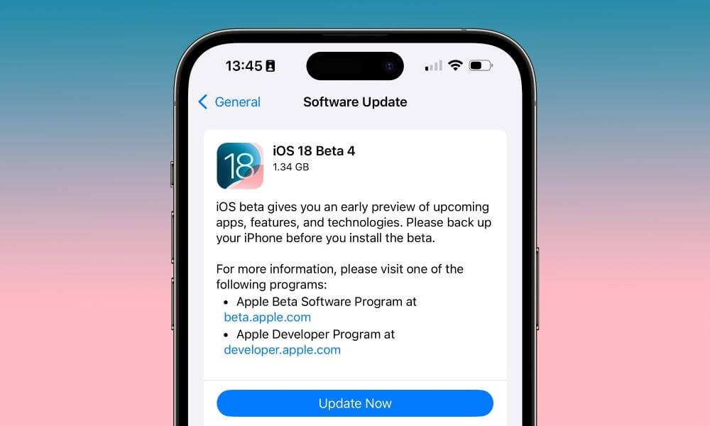 ios 18 beta 4 - PC Hocası