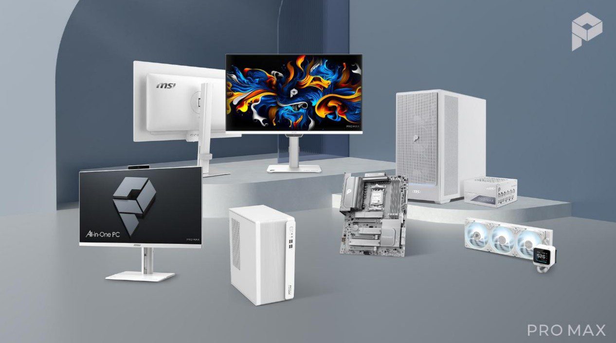 MSI, Yeni Modern Yüzlü PRO MAX Serisini Duyurdu